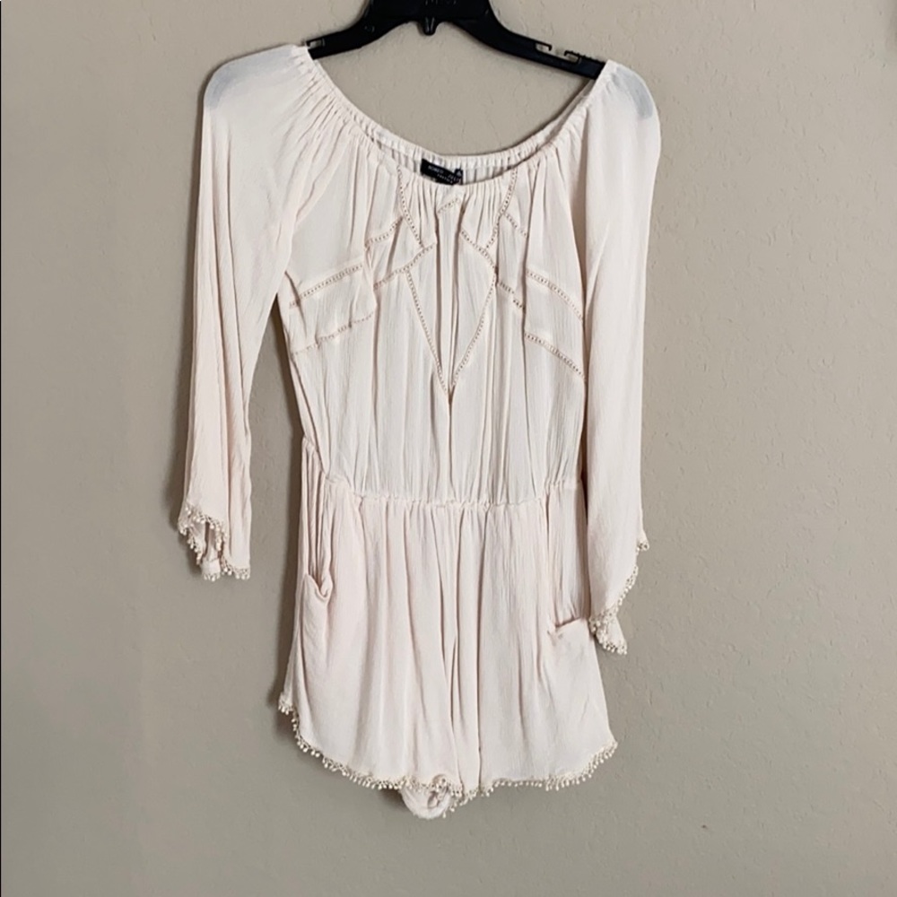 Cream romper!